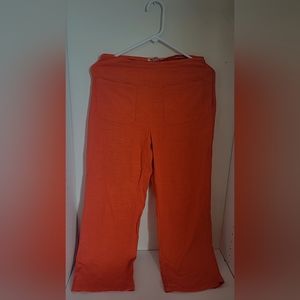 Orange pants